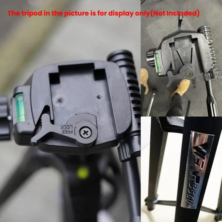 TBD06059740_3.webp 43.3mm Quick Release Plate For WeiFeng WT3560 ST3560 Tripod - Image 4