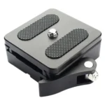 P50 Camera Quick Release Clamp & Plate Kit with 3/8 Inch Thread Thread For Stabilizers, Tripods, Monopods, Sliders
