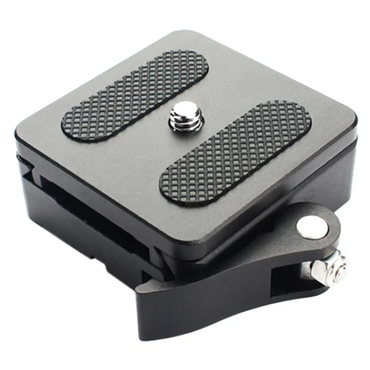 P50 Camera Quick Release Clamp & Plate Kit with 3/8 Inch Thread Thread For Stabilizers, Tripods, Monopods, Sliders