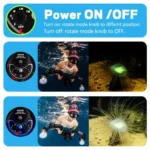 Sea Frogs SF-01  100M/328FT Underwater Strobe For Diving Photography - Image 4