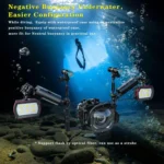 Sea Frogs SF-22  40M/130FT 6000 Lumen Underwater Photography Light - Image 11