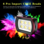 Sea Frogs SF-22  40M/130FT 6000 Lumen Underwater Photography Light - Image 10