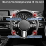 Car Steering Wheel Booster Non-Slip One-Handed Turning Assistant Ball - Image 7