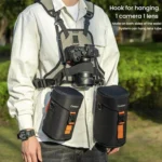 Camera Strap Vest Outdoor Stress Relief DSLR Camera Quick Release Vest - Image 11