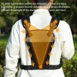 Camera Strap Vest Outdoor Stress Relief DSLR Camera Quick Release Vest - Image 9