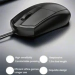 Chasing Leopard 316 1.5m Office Home Wired USB Optical Computer Mouse - Image 2