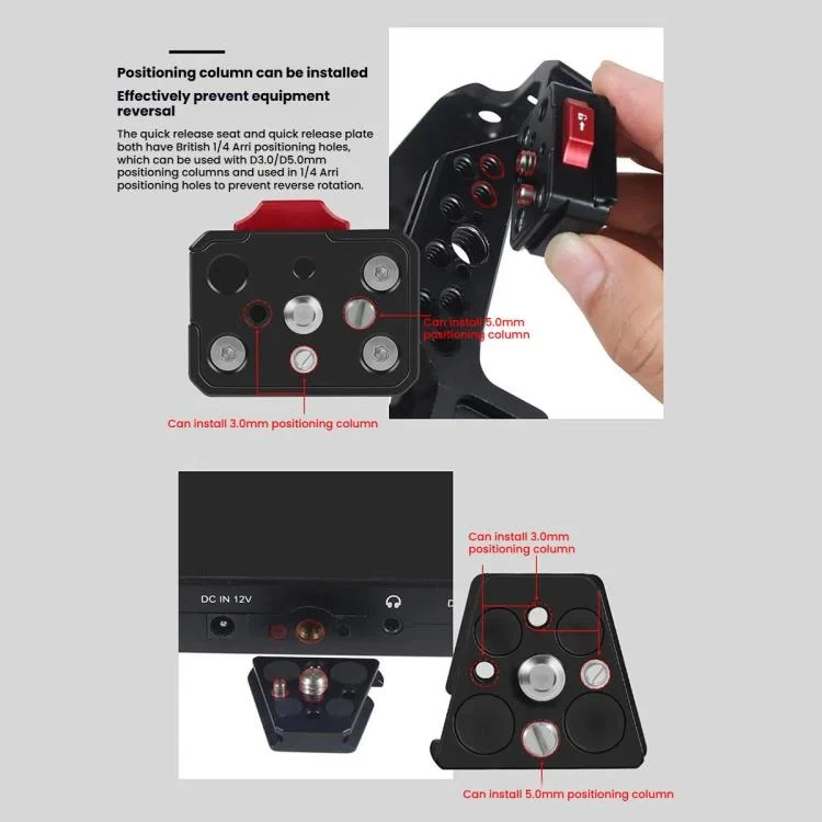 TBD06059923_B7.webp V-Mount Quick Release Plate Quick Release Kit Sports Camera Mount - Image 8