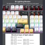 iMICE GK-500 Type-C Wired Mechanical Keyboard Gaming Keyboards - Image 6