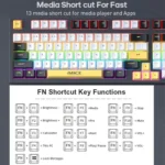 iMICE GK-500 Type-C Wired Mechanical Keyboard Gaming Keyboards - Image 7