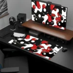 Abstract Fluid Color Blending Mouse Pad Non-Slip Rubber Desk Mat For Office, Gaming - Image 5