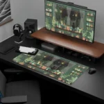 Frog Mouse Pad Cute Green Desk Mat With Non-Slip Rubber Base  For Computer Laptop - Image 5