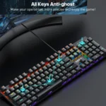 USB Wired RGB Mechanical Metal Gaming Keyboard - Image 2
