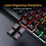 Wired Hovering Illuminated Gaming Keyboard Mouse Headset Set - Image 7