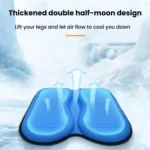 Car Honeycomb Gel Seat Cushion Breathable Ice Silk Cushion - Image 4