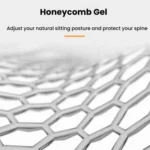 Car Honeycomb Gel Seat Cushion Breathable Ice Silk Cushion - Image 6