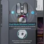 IMICE T800 Rechargeable Bluetooth Dual Mode Wireless Gaming Mice RGB Lighting Plating Mouse - Image 3