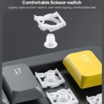 IMICE AN-800 Wireless Bluetooth Dual Mode Scissor Foot Structure Silent Keyboard - Image 4