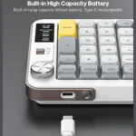 IMICE AN-800 Wireless Bluetooth Dual Mode Scissor Foot Structure Silent Keyboard - Image 5