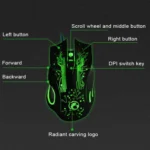 iMICE X9 USB Gaming Optical Wired Mouse - Image 6