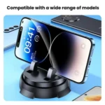 Car Navigation Stand Car Phone Holder 360 Rotating Powerful Adsorption Dashboard Multifunctional Phone Holder - Image 14