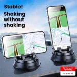 Car Navigation Stand Car Phone Holder 360 Rotating Powerful Adsorption Dashboard Multifunctional Phone Holder - Image 4