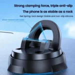 Car Navigation Stand Car Phone Holder 360 Rotating Powerful Adsorption Dashboard Multifunctional Phone Holder - Image 5
