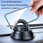 Car Navigation Stand Car Phone Holder 360 Rotating Powerful Adsorption Dashboard Multifunctional Phone Holder - Image 8