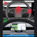 Car Dashboard Silicone Cell Phone Navigation Mount - Image 8