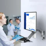 Monitor Bracket Industrial Equipment Cabinet Wall Mount All-In-One Stand Mouse Keyboard Bracket - Image 2