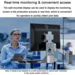 Monitor Bracket Industrial Equipment Cabinet Wall Mount All-In-One Stand Mouse Keyboard Bracket - Image 11