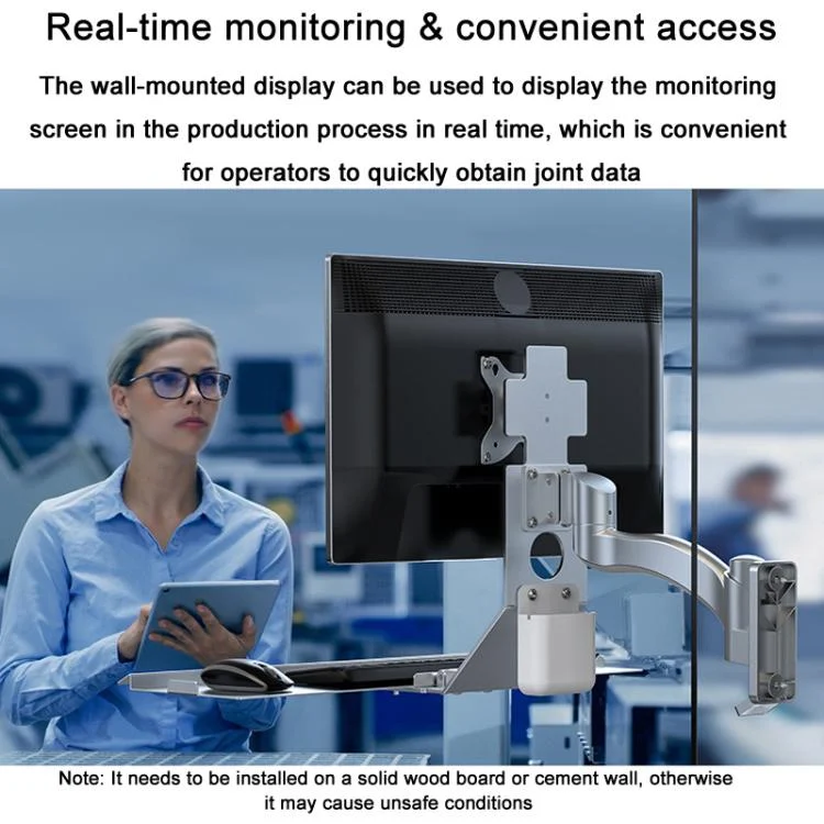 TBD06060198_B10.webp Monitor Bracket Industrial Equipment Cabinet Wall Mount All-In-One Stand Mouse Keyboard Bracket - Image 11