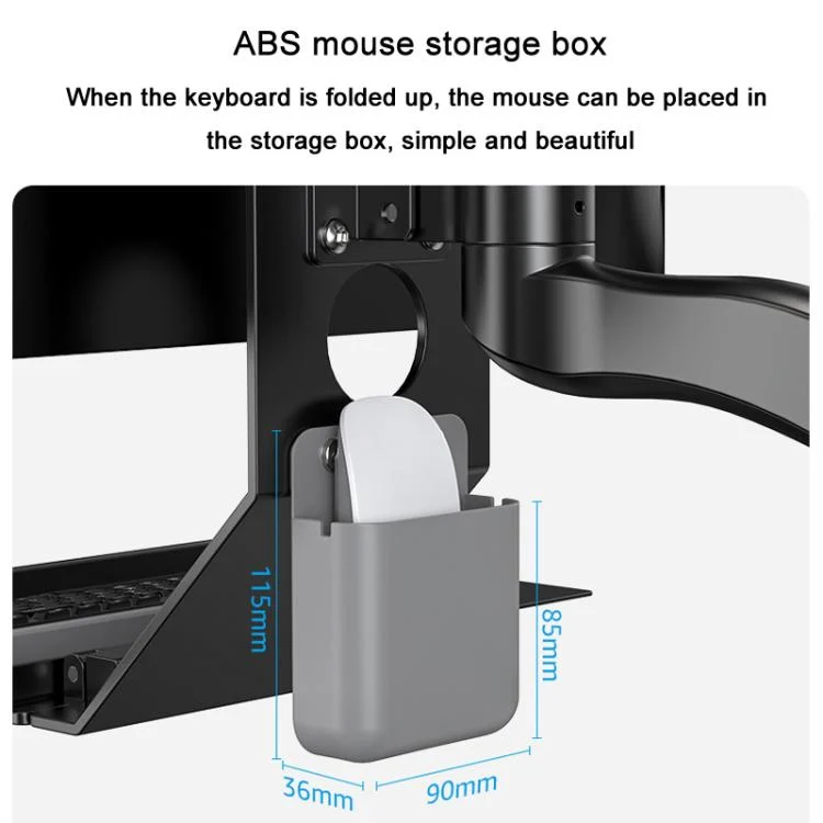 TBD06060198_B6.webp Monitor Bracket Industrial Equipment Cabinet Wall Mount All-In-One Stand Mouse Keyboard Bracket - Image 7
