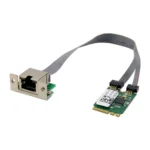SUNWEIT ST7206 M.2 A+E RTL8125BG Single Port RJ45 2.5G Quad Speed Industrial Network Card