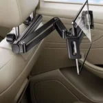 Telescopic Car Rear Pillow Phone Tablet Holder 3-Section Folding Headrest Bracket - Image 2