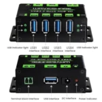 4 Way USB 3.2 Hub 1 To 4 Metal Case Extender - Image 6