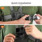 Sunnylife XD742 360 Degree Universal Sports Camera Chest Strap Mount - Image 11