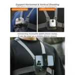 Sunnylife XD742 360 Degree Universal Sports Camera Chest Strap Mount - Image 8