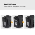 Cwatcun D186 Small Anti-scratch Lightweight Camera Shoulder Bag Camera Portable Crossbody Storage Bag - Image 10