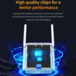 COMFAST CF-XR185 V2 AX3000 WiFi 6 Extender Dual Band Gigabit Wireless Repeater - Image 8