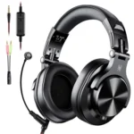 OneOdio A71M Headset Wired DJ Disc Monitor Headphones With Mic Computer Headphone