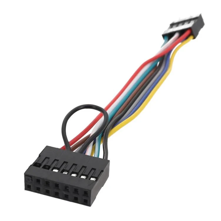 TBD06060515_B3.webp For Lenovo Motherboards In ATX Chassis Front 13 Holes To 9 Pin Cable - Image 4