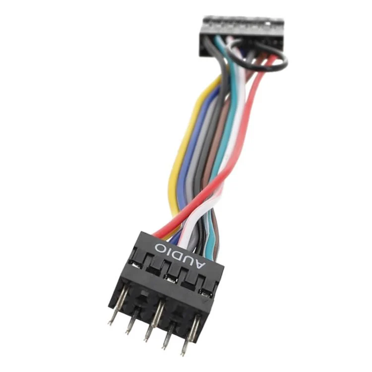 TBD06060515_B4.webp For Lenovo Motherboards In ATX Chassis Front 13 Holes To 9 Pin Cable - Image 5