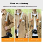Universal Camera Shoulder Strap Double Locking Portable Camera Accessories - Image 6