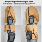 Lightweight Portable Leather Film Material Camera Crossbody Bag - Image 8