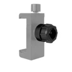 3pcs 1/4 Screw Connector Car Tuning Accessories Plastic Head 17mm Ball Head Cell Phone Holder - Image 2