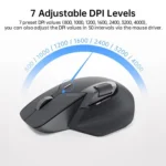 Rapoo Wireless Triple Mode Mice Ergonomic Desktop Laptop Business Office Mouse - Image 7