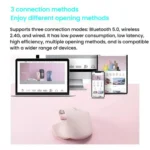 Rapoo Wireless Triple Mode Mice Ergonomic Desktop Laptop Business Office Mouse - Image 9