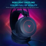 Rapoo VH160 Gaming Headset RGB PC Virtual 7.1 Channel Noise Reduction Headset With MIC - Image 7