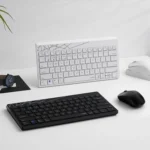 Rapoo 8000GT Bluetooth / 2.4G Wireless Keyboard Mice Set Laptop Tablet Cell Phone Keyboard And Mouse - Image 2