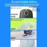 Rapoo MT560 3-Mode Wireless Bluetooth Mouse Ergonomic Desktop Laptop Mouse - Image 11